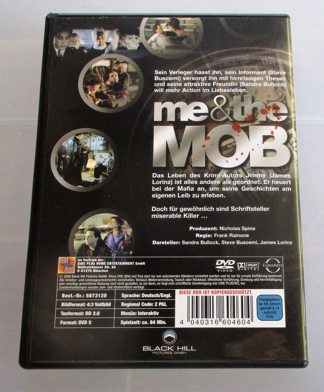 Alle DVDs: ME & THE MOB - Sandra Bullock/Steve Buscemi – Gebraucht aus Wattwil von Muriel10 1