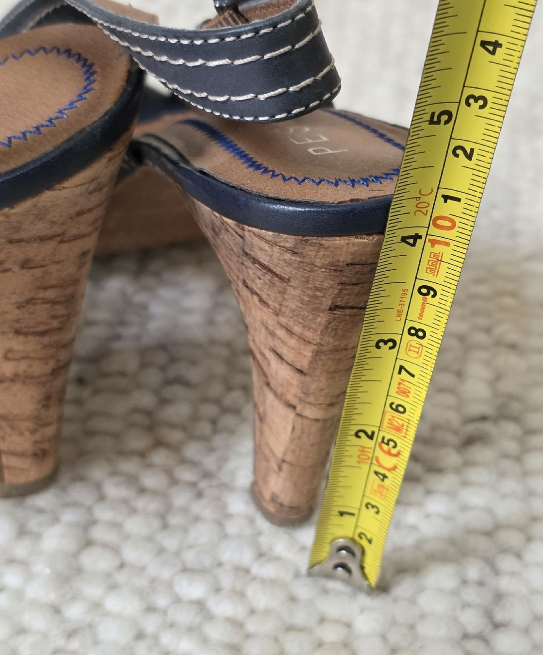 Damenschuhe: Damenschuhe Gr. 38  Leder Pumps Korkabsatz – Gebraucht aus Rheinsulz von Gilea 8