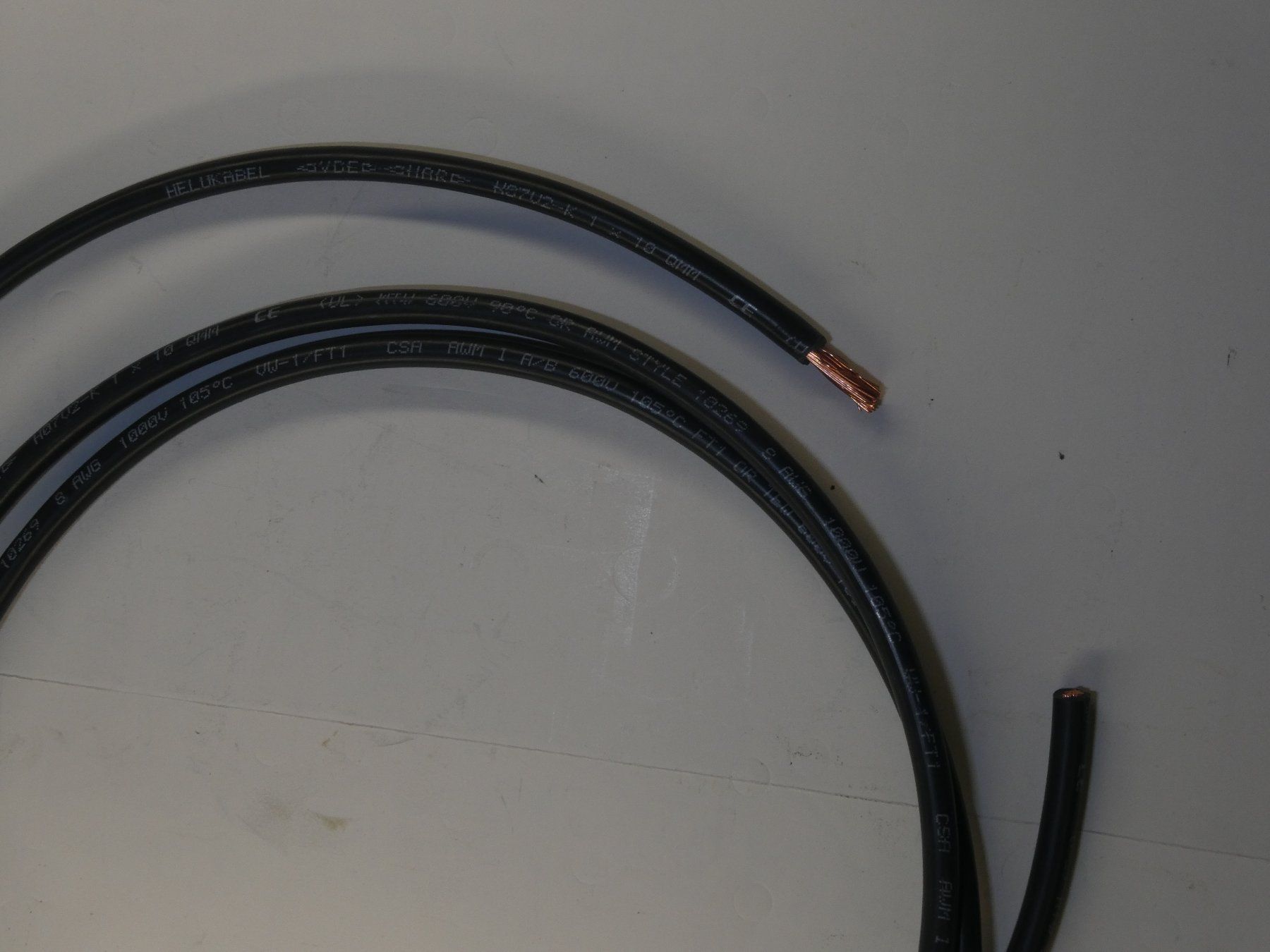 Cavi: Litzen 10mm2 schwarz – Nuovo (secondo la descrizione) da Fulenbach venduto da Hach0 2