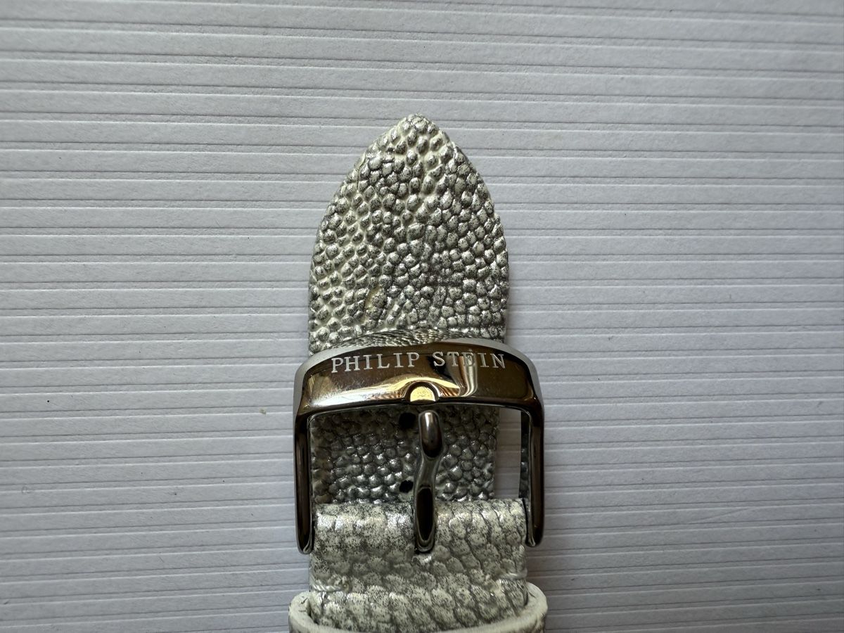 Orologi: Philip Stein Uhrenarmband aus echtem Straussenleder – Usato da Uerikon venduto da Irina108 1