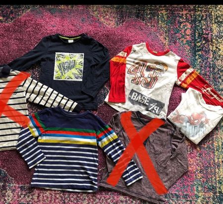 4 Langarmshirts Junge Gr 110