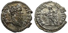 SEPTIMIUS SEVERUS AR Denarius (205 AD)