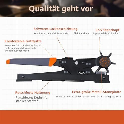 Tutti gli attrezzi: Revolver Lochzange – Nuovo e nell'imballaggio originale da Hundwil venduto da Pakethase 4
