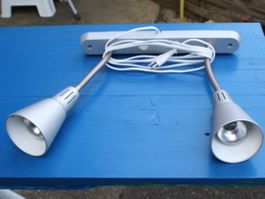 Lampe Doppelwandlampe Marianne & Knut Hagberg Ikea 2x40W