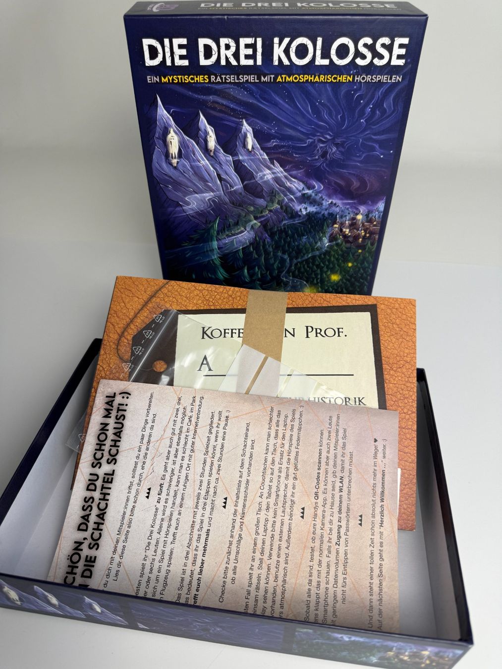 Pegasus Spiele Spiele: Die drei Kolosse Gesellschftaspiel – Neu (gemäss Beschreibung) aus Gasel von Alter_Ego 1