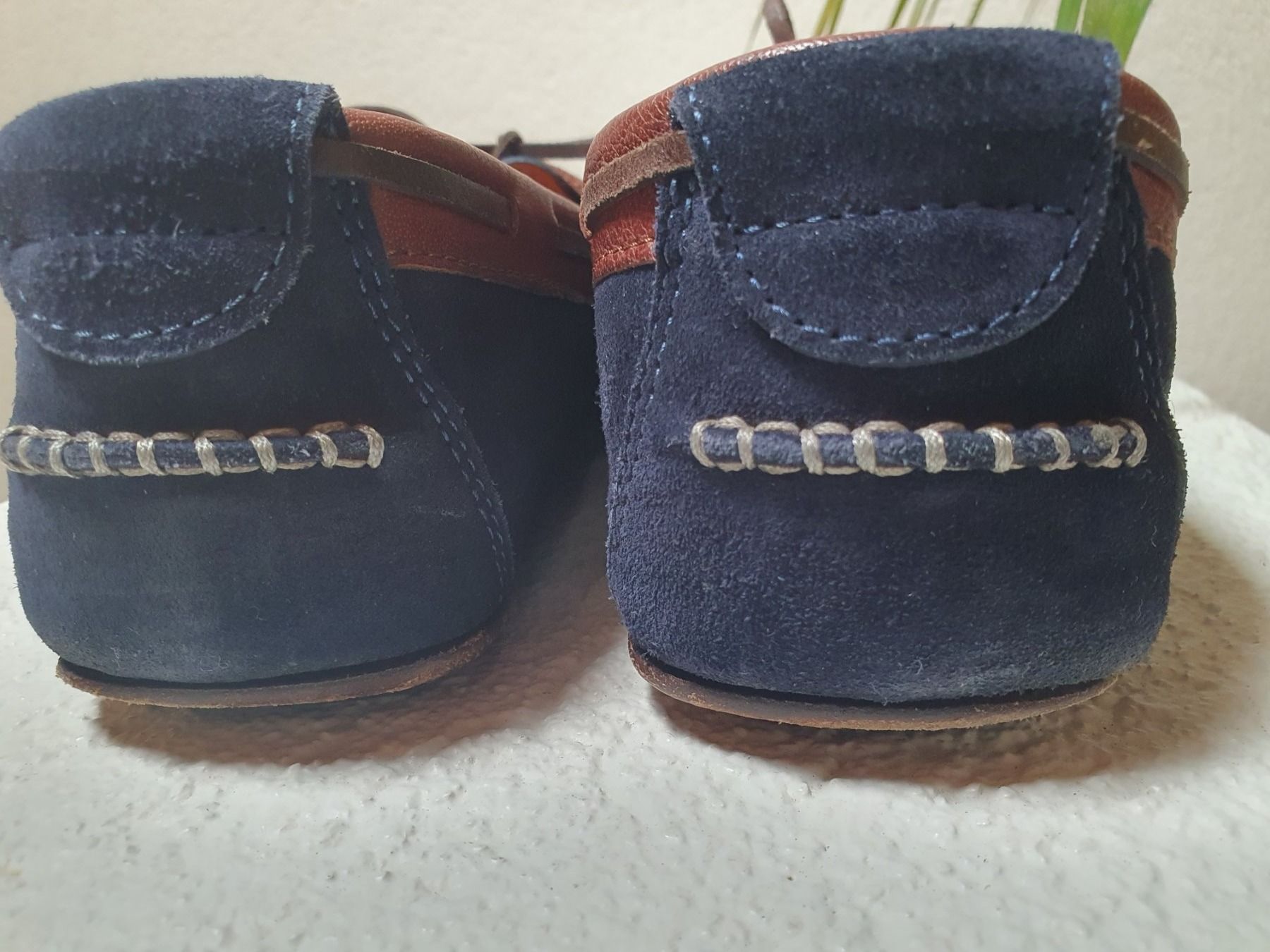 Massimo Dutti Herrenschuhe: Massimo Dutti  Herrenschuhe Gr.40, dunkelblau – Gebraucht aus Teufen AR von pischa 1
