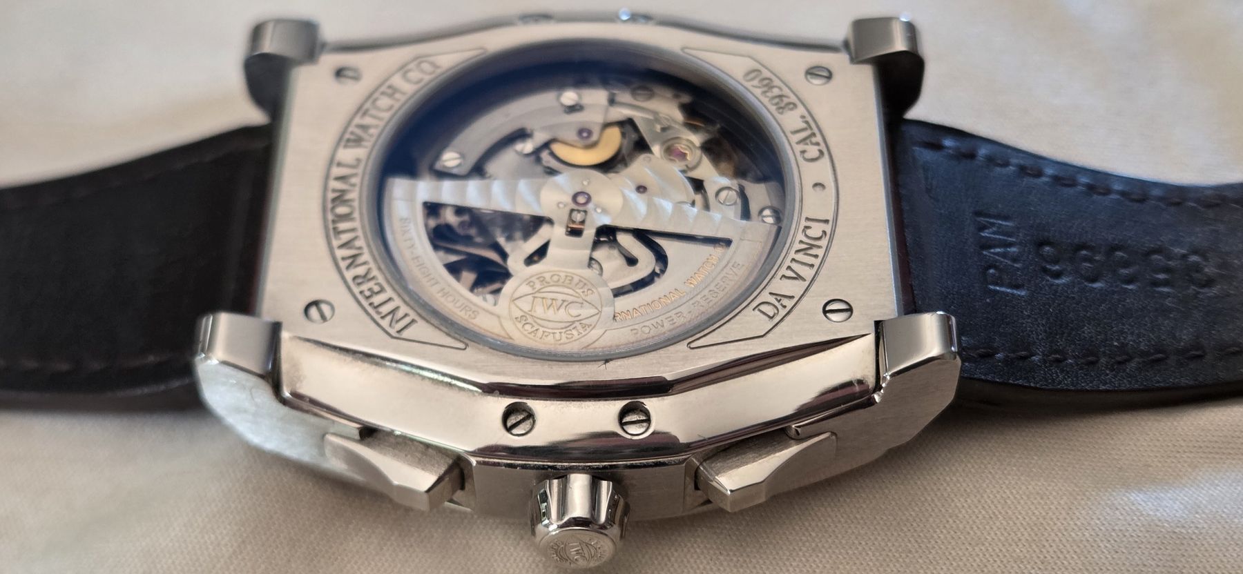 IWC Uhren: IWC Da Vinci Chronograph White Gold – Gebraucht aus Lausanne von Hibernia1 5