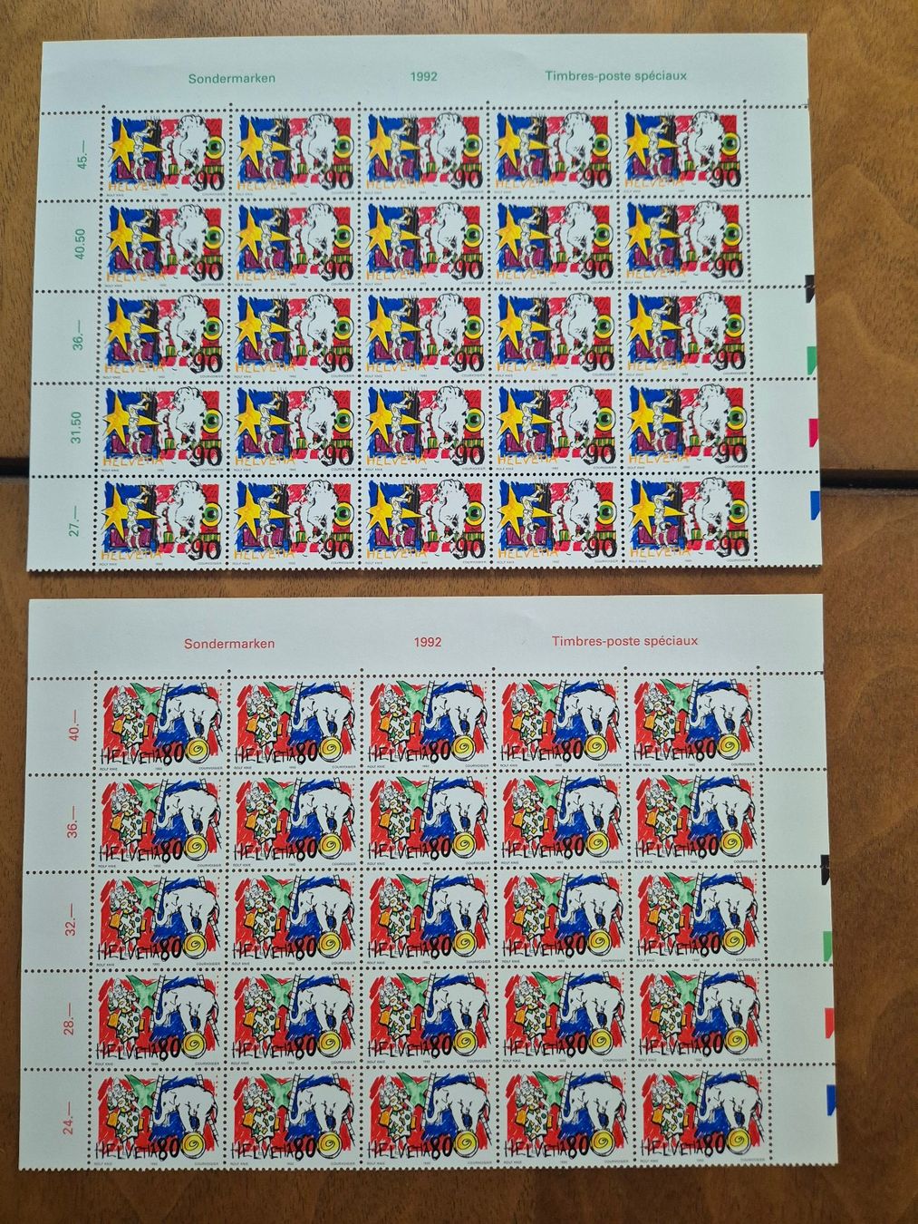 Tous les timbres: Frankaturware 100 CHF. GRATISLIEFERUNG ! – Neuf (Voir description) à Horgen par frankatur 2