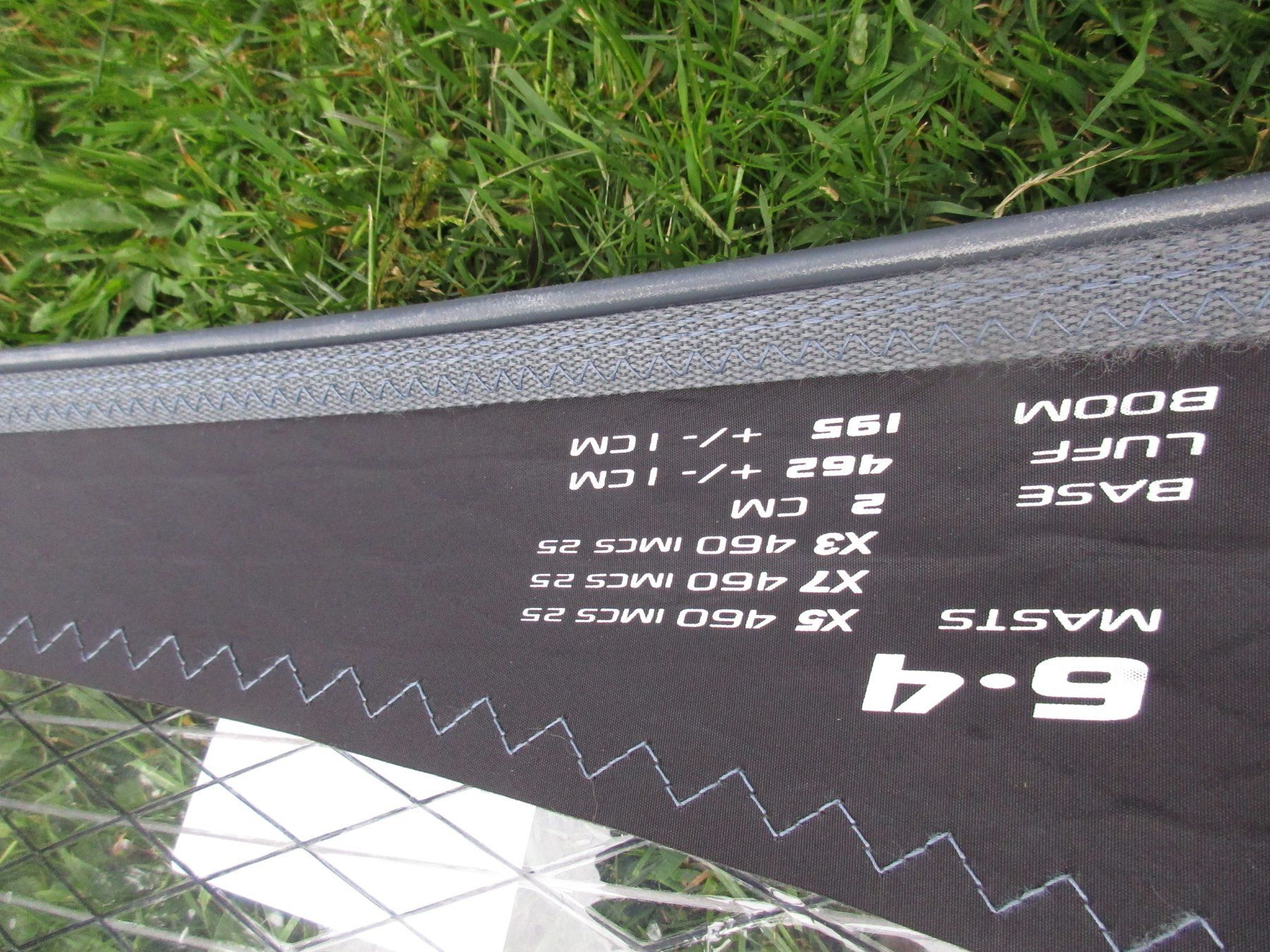 Surf: North Sails Volcano 6,4m Windsurfsegel – Usato da Ottikon venduto da Locomotive01 2
