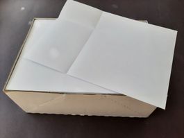 Papier A4 Perforation für Einzahlungsschein