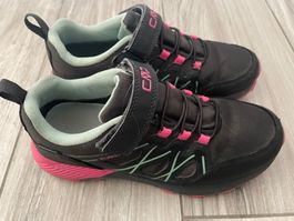 Outdoorschuhe wasserdicht CMP Schwarz Pink Grösse 37
