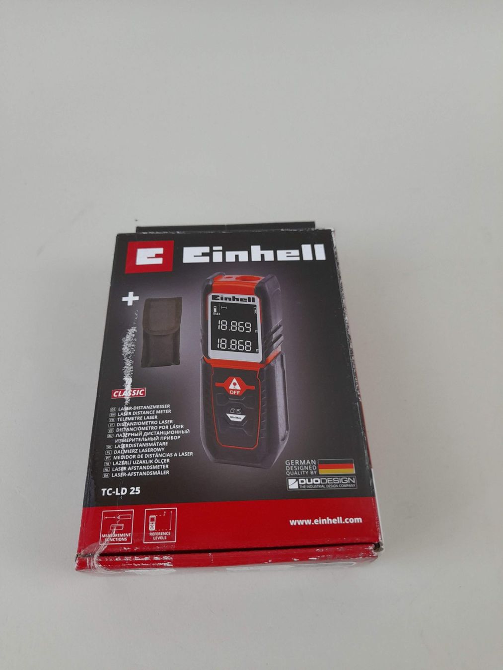 Einhell Messen: EINHELL TC-LD 25 Laserentfernungsmesser – Neu (gemäss Beschreibung) aus Liebefeld von Restwert_Liebefeld 4
