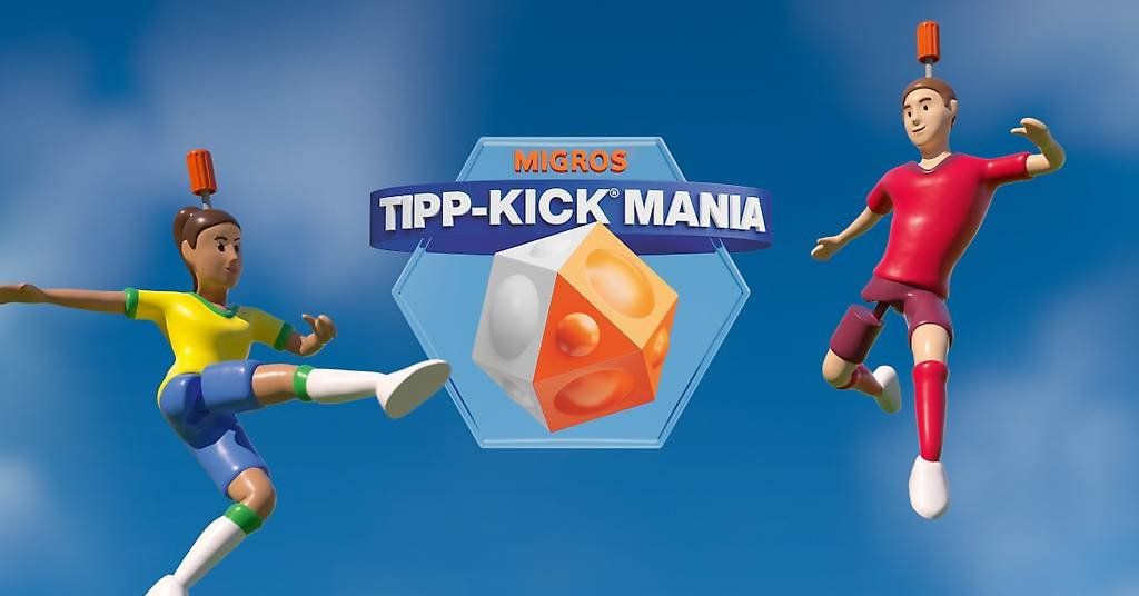 Migros Statuette: fifa TIPP-KICK Mania MIGROS Figuren – Nuovo e nell'imballaggio originale da Zug venduto da Supervamp