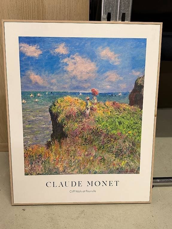Foto & Immagini: 5 gerahmte Bilder Claude Monet / Van Gogh - Kunstdrucke – Usato da Wängi venduto da inf_2hrj 1