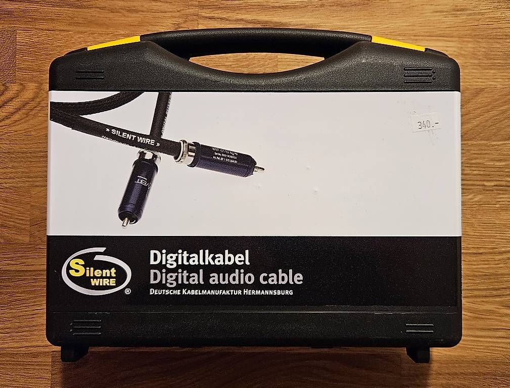 Cavi: Silent WIRE Digitalkabel Referenz Optical, Toslink 2 Meter – Nuovo e nell'imballaggio originale da Schliern b. Köniz venduto da FMB123 2
