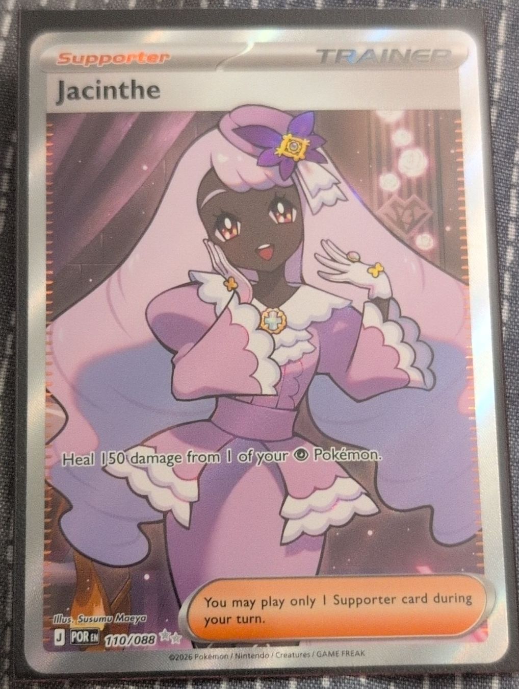 Karten: Pokemon Karte Jacinthe Trainer Holo – Neu (gemäss Beschreibung) aus Adliswil von Raku33