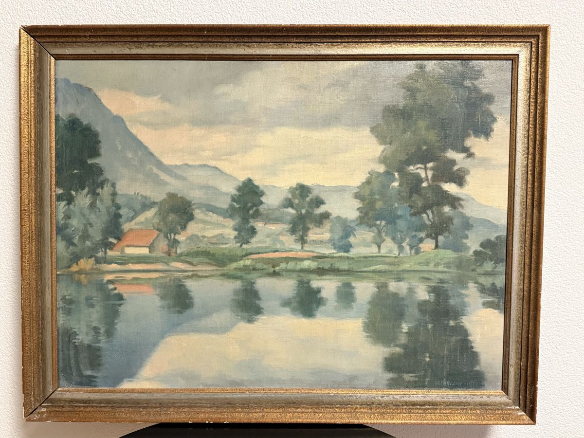 Gemälde: Willy Walter- Ölgemälde 1929 – Gebraucht aus Solothurn von NUVICO