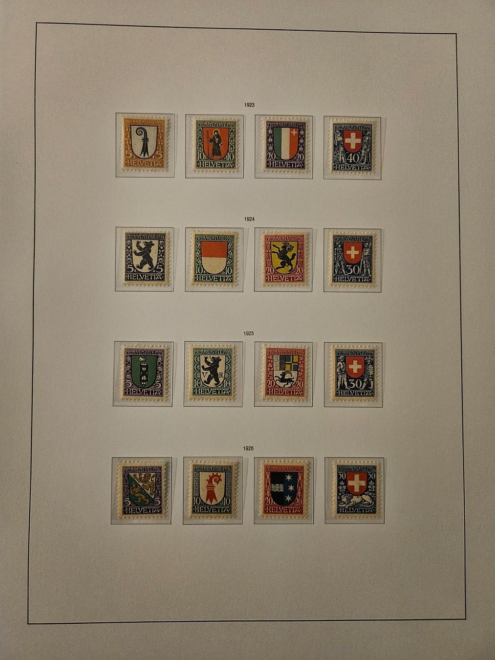 Album: Pro Juventute, wunderschöne Sammlung bis 1999, postfrisch. – Nuovo (secondo la descrizione) da Zürich venduto da Golffinger 2