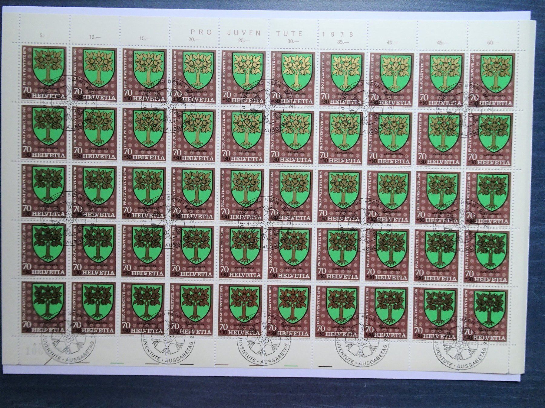 Tous les timbres: PJ 1978 – Neuf (Voir description) à Aadorf par Chnorli-Furz