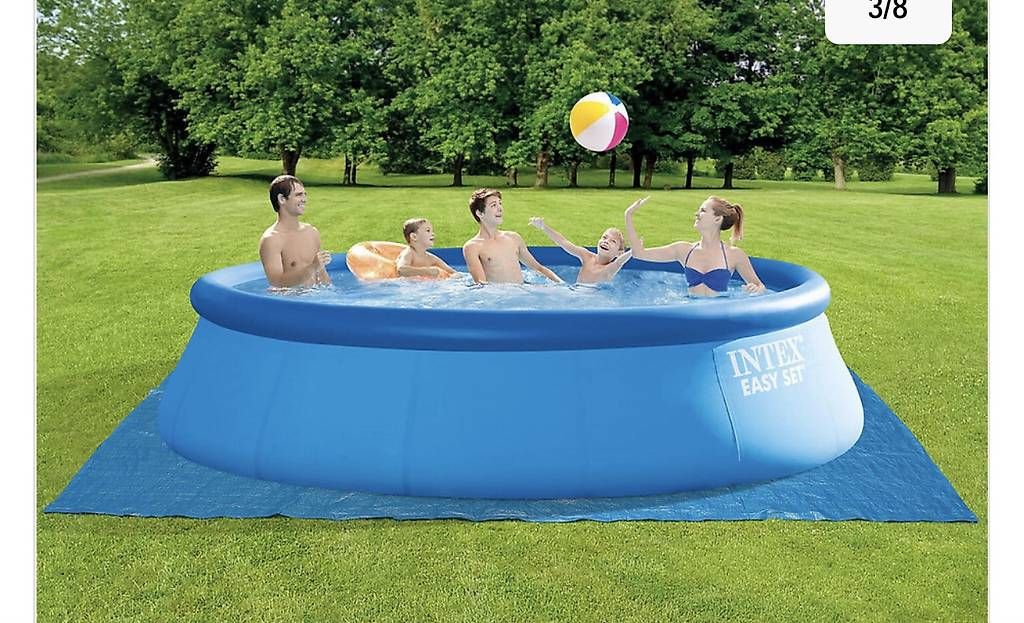 Piscine: Intex Pool Easy Set 457 x 122 cm Rund – Nuovo e nell'imballaggio originale da Kloten venduto da fet_vl82 1