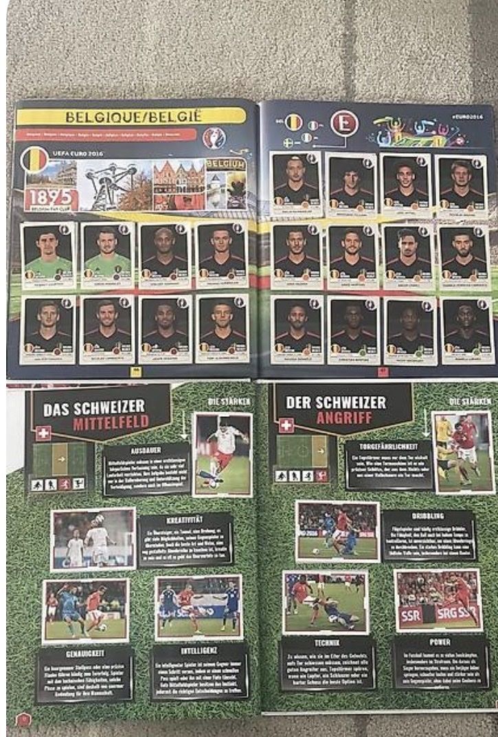 Panini Album: Panini Alben von Em 2016 – Nuovo (secondo la descrizione) da Binningen venduto da Flagello 3