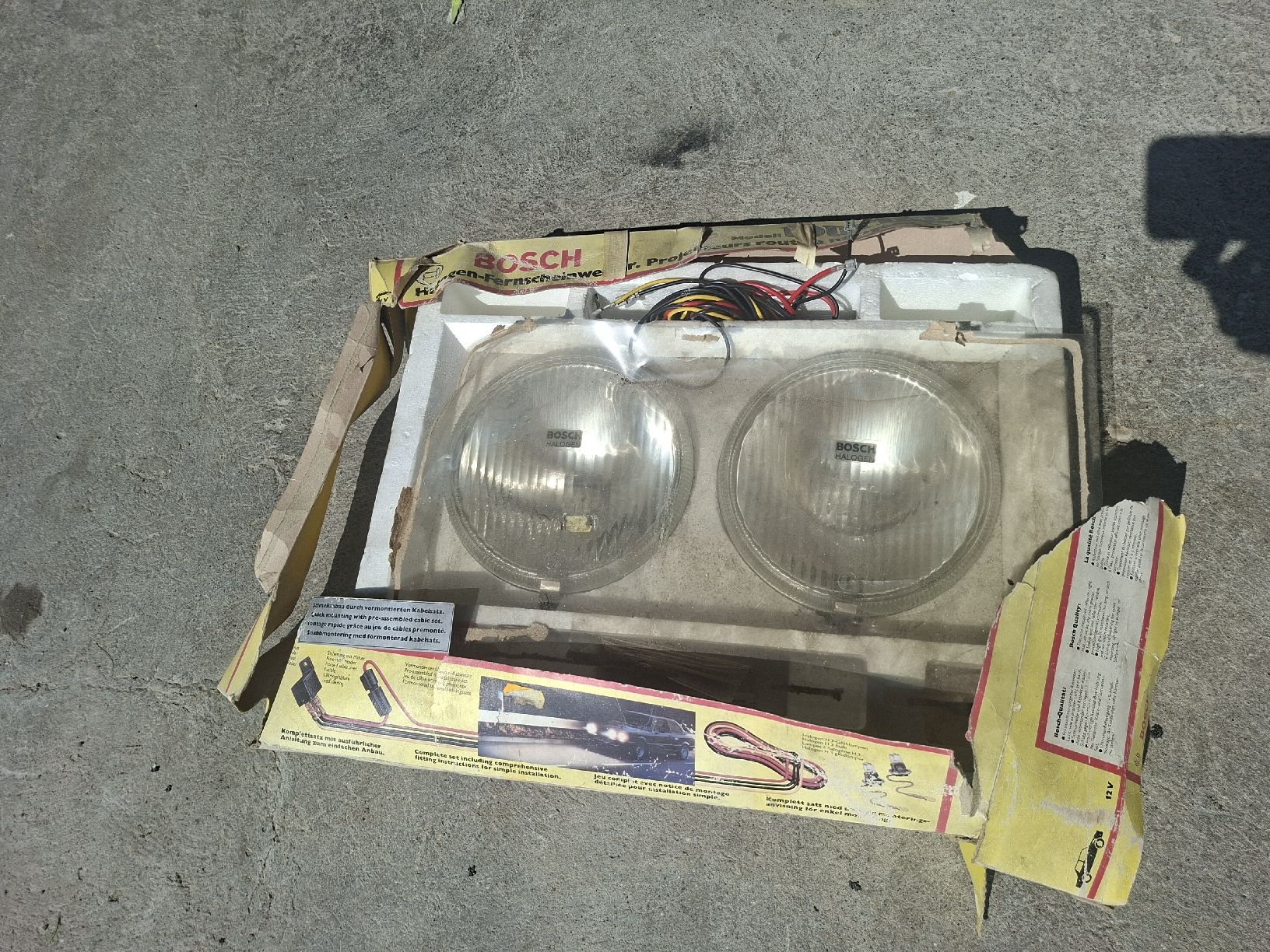 Bosch Scheinwerfer: Bosch Halogen Fernscheinwerfer touring 190 neu – Neu und originalverpackt aus Aadorf von classicpower02 1