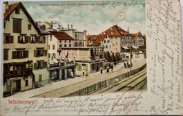 Wädenswil ZH Bahnhofstrasse  Nr.6033 , ca.1910