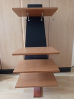 HiFi Regal Holzoptik schwarz vier Ebenen guter Zustand