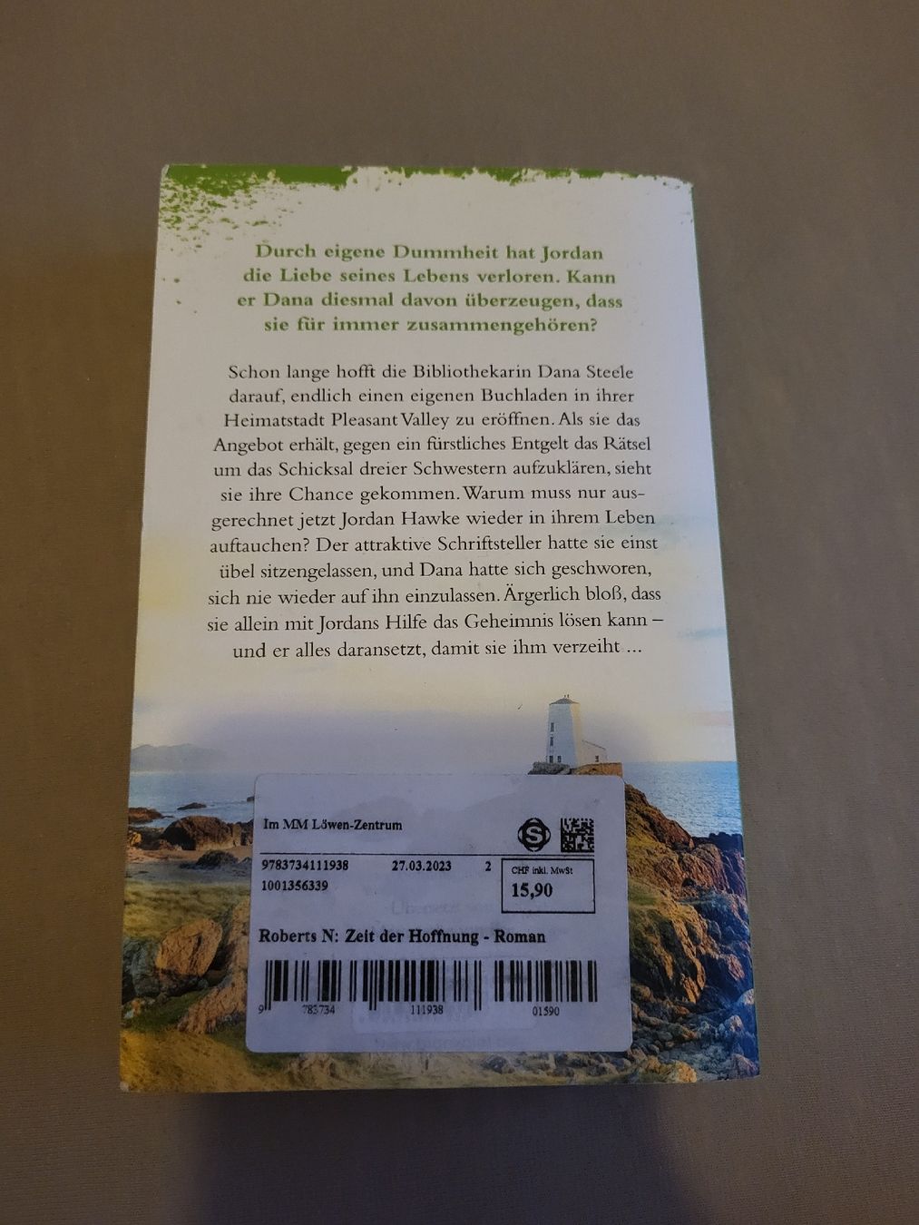 Libri: Nora Roberts -Zeit der Hoffnung – Usato da Volketswil venduto da Nessy16 1