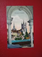 antike AK Color Lausanne Cathedrale Arcade 1912
