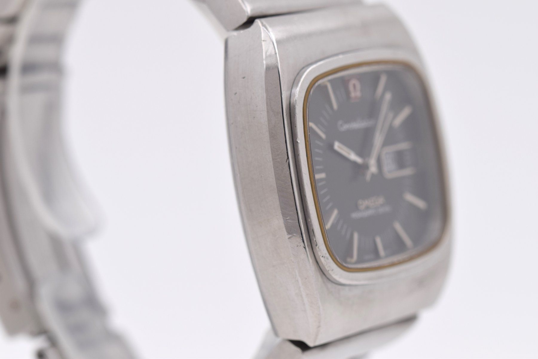 Omega Orologi: Omega Constellation Megaquartz Vintage Uhr Ref. 196.0016 – Usato da Arni AG venduto da magnetKRAFT 3