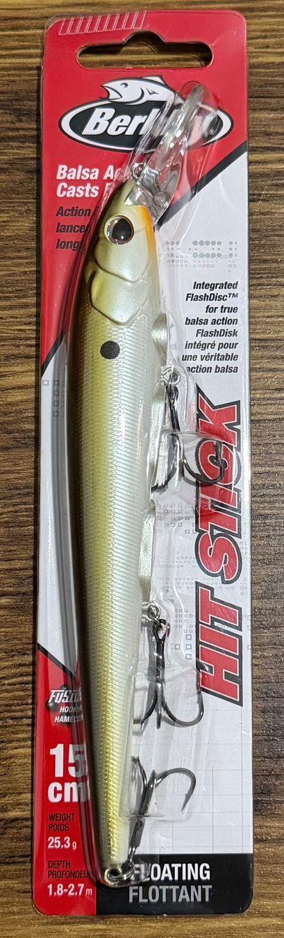 Berkley Esche: Berkley Wobbler Hit Stick floating - 15 cm – Nuovo e nell'imballaggio originale da Widnau venduto da Fishingtackle_Oggy
