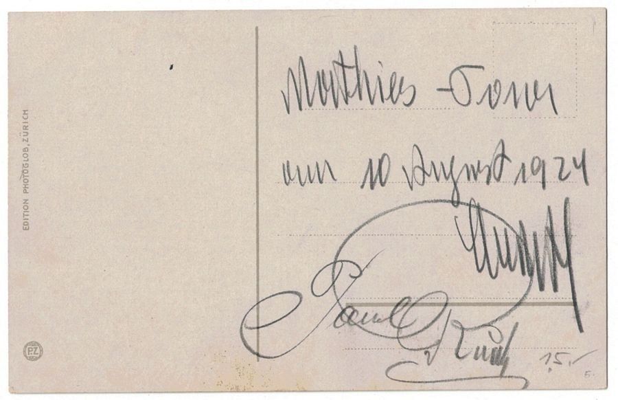 Cartoline postali: Rorschach mit Säntis, Dampfer, datiert 1924 – Usato da Frauenfeld venduto da POML 1