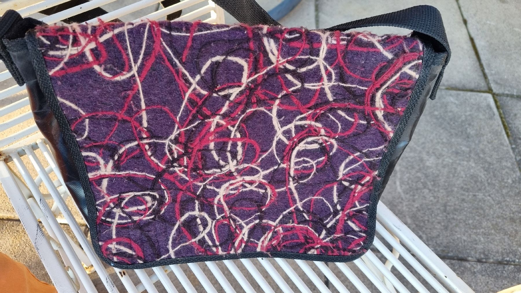 Borse da donna: sac mauve – Usato da Corbeyrier venduto da Lalaland99
