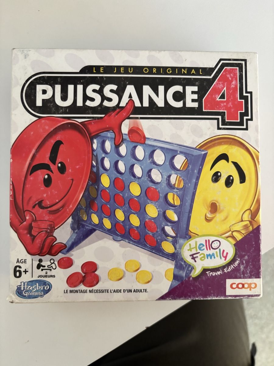 2PCS Puissance 4 Mini pour Enfants, Portables 4 5 6 7 8 ans pour Fete, Jouet Anniversaire, Mariage,Cadeaux Invités,Pochette - Jeux - Jouets