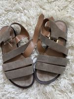 Sandales en cuir véritable 36