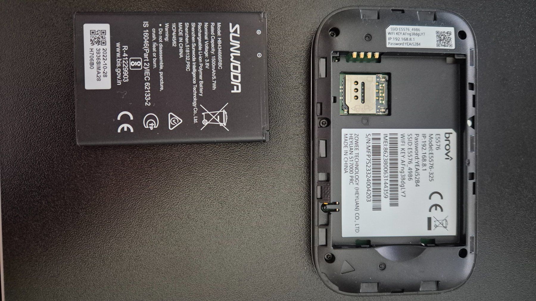 Huawei Modem & Router: Mobile WiFi SIM Router – Usato da Zürich venduto da mar_nns9 2