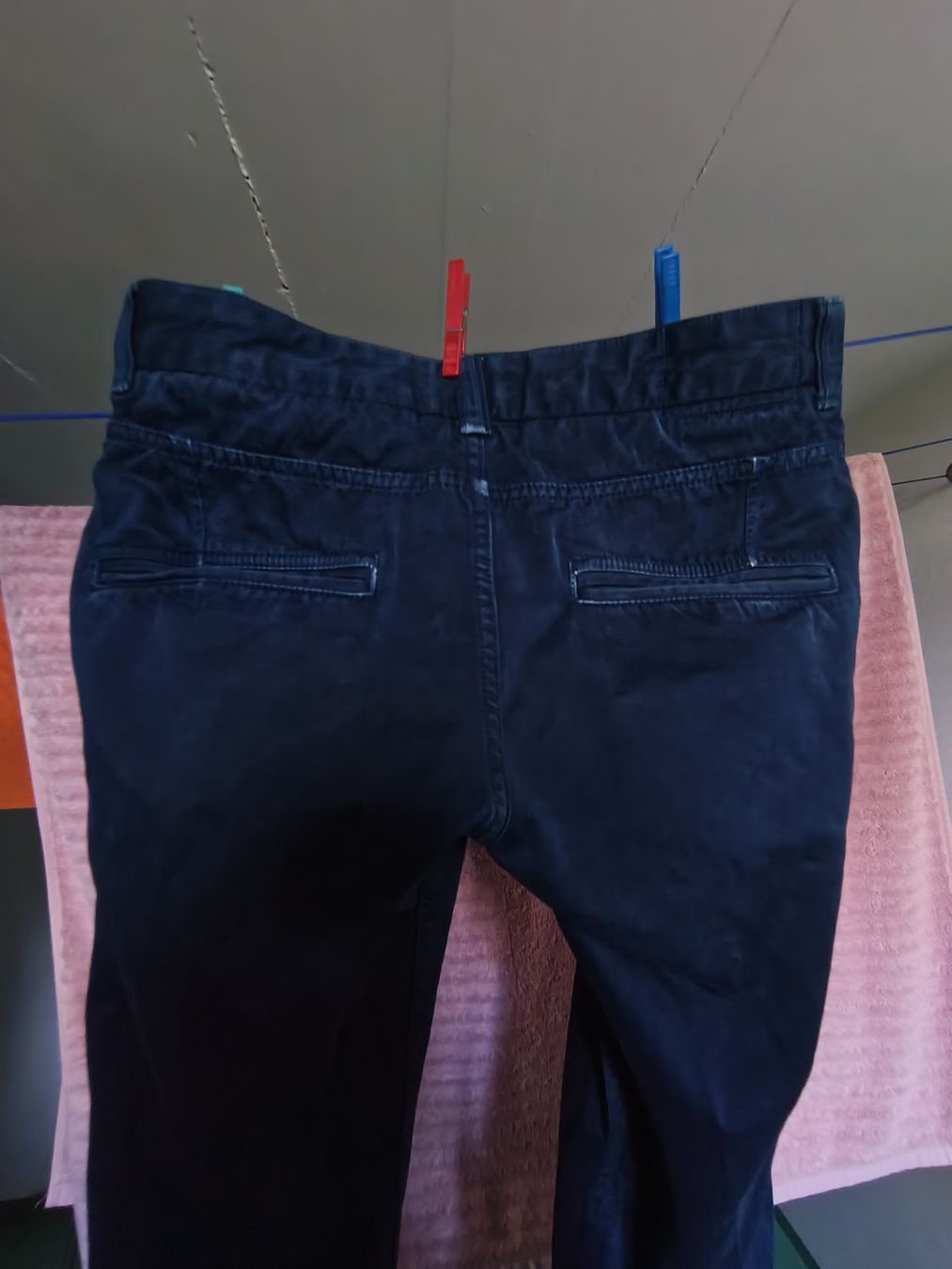 We Pantaloni: WE Hose Gr.32/32 blau – Usato da Bellach venduto da TORA4 2