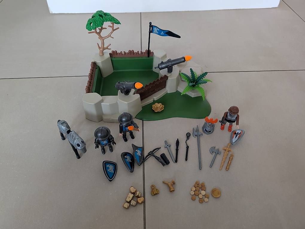 Giocattoli: Playmobil - médiéval: avant-poste – Usato da Marly venduto da schallerja
