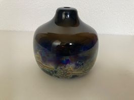 Dekorative Glasvase von AOMI Unikat 739 Gral Glas + Janssen