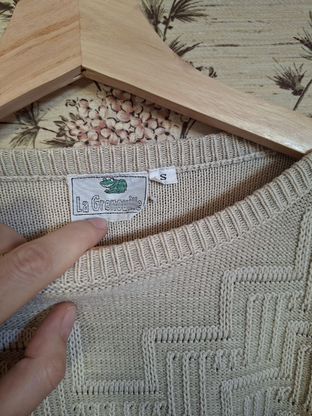 Pullover & Sweatshirts: Pull vintage coton - Taille S/M – Gebraucht aus Lausanne von Super-cerise 3