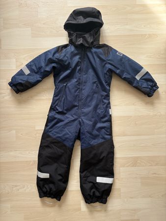Reima OverallSchneeanzug blau schwarz - Grösse 110 