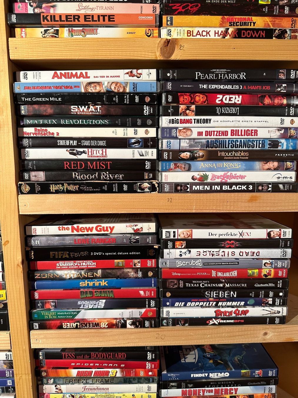 Tutti i DVDs: 170 Filme DVD – Usato da Villmergen venduto da Bezdupe 5