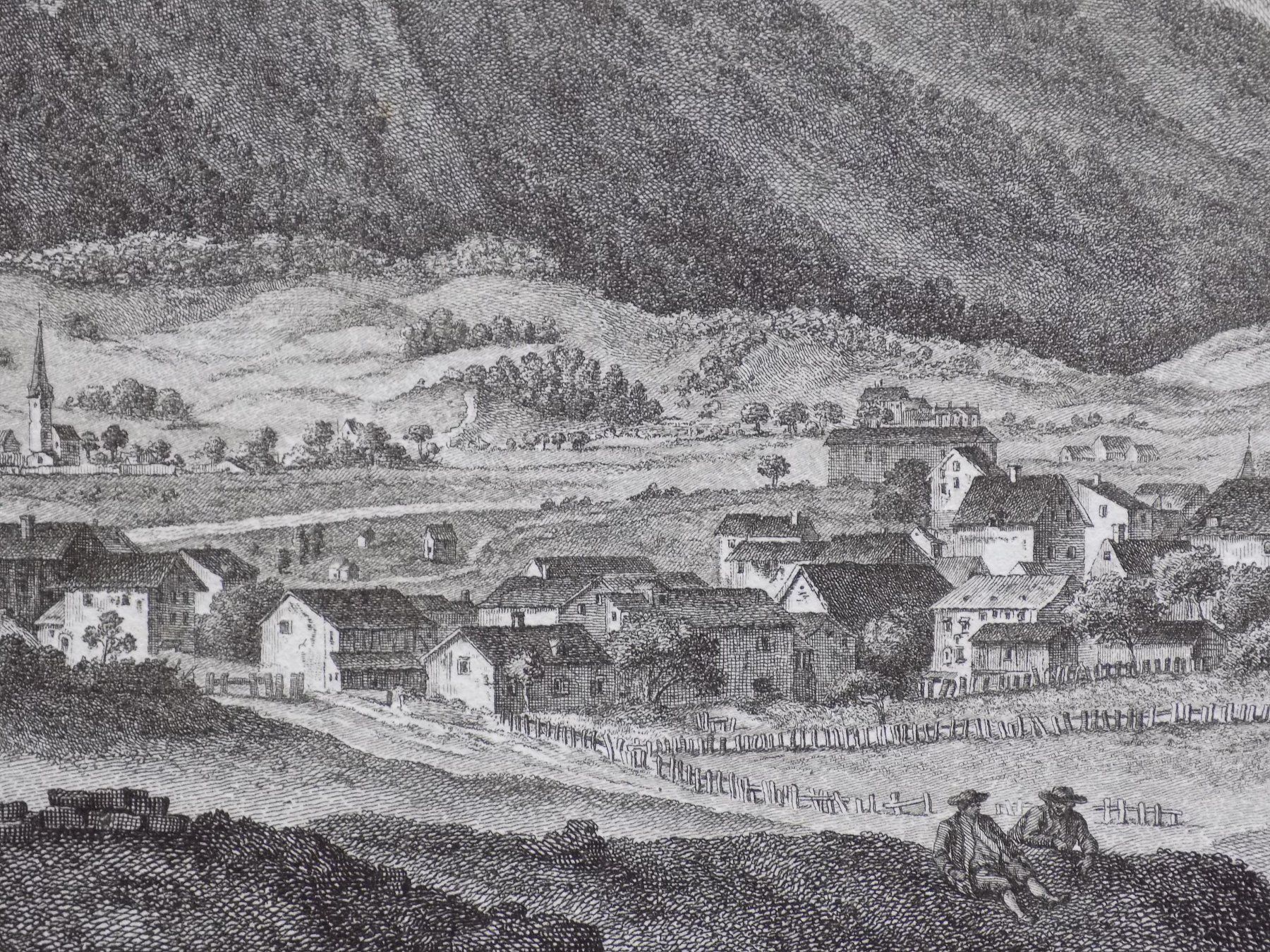 Gravures: Glarus grosse Ansicht – D'occasion à Risch par Rischli15 9