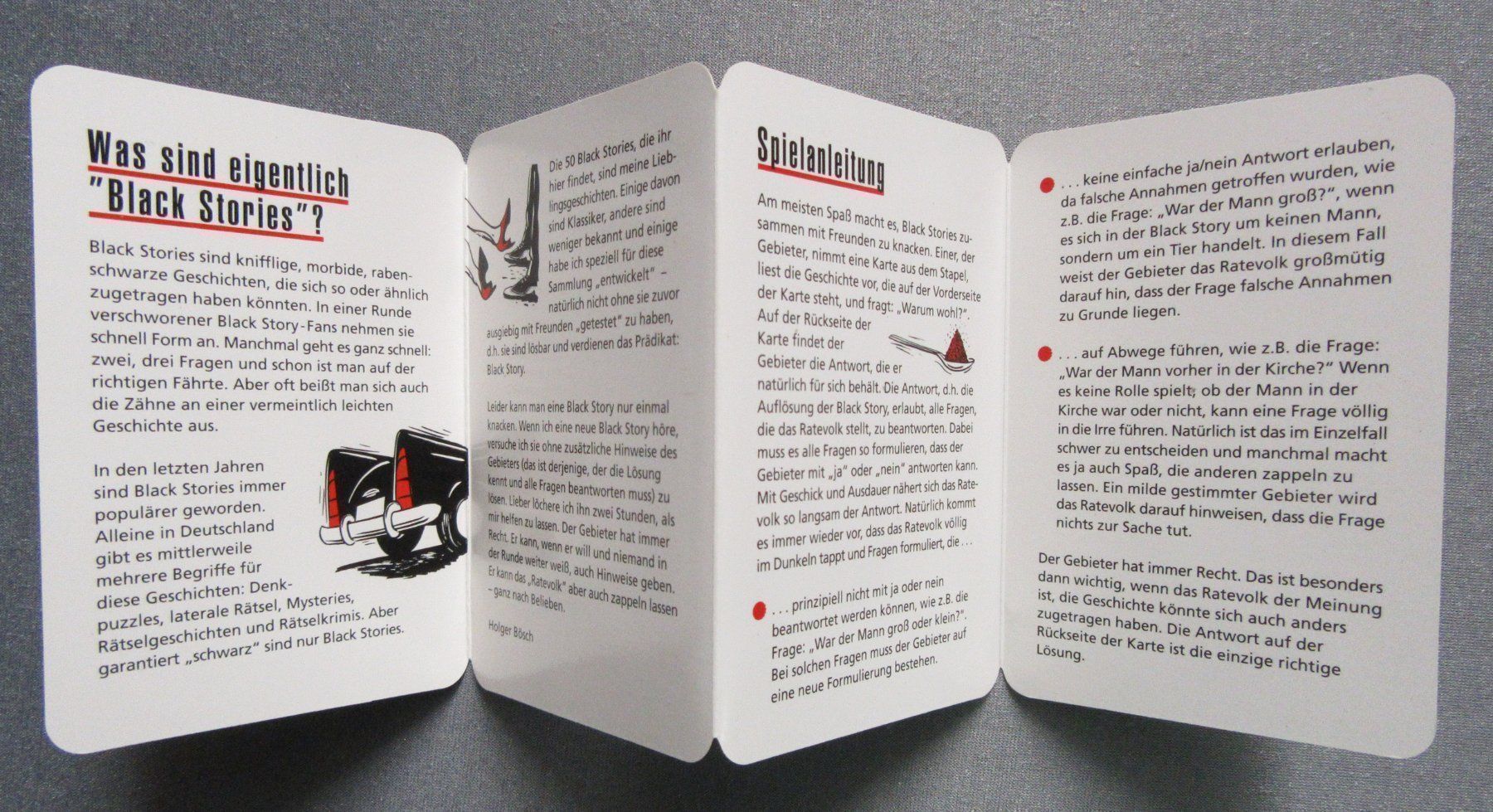 Giochi: black stories - 50 rabenschwarze Rätsel – Usato da Auenstein venduto da Padabimbim 5