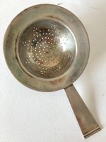 Rundes Silber Teesieb