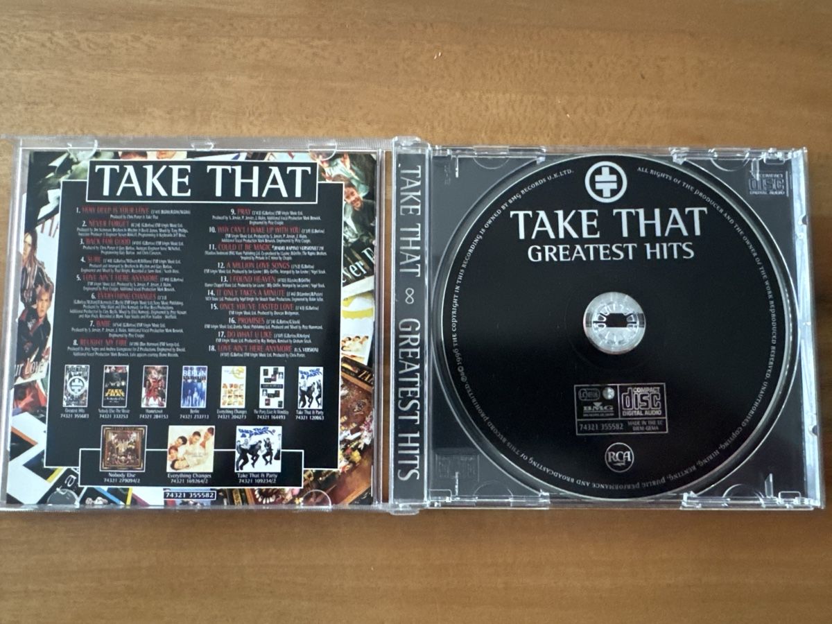 CDs: Take That Greatest Hits CD   – D'occasion à Zürich par Smarties13 2
