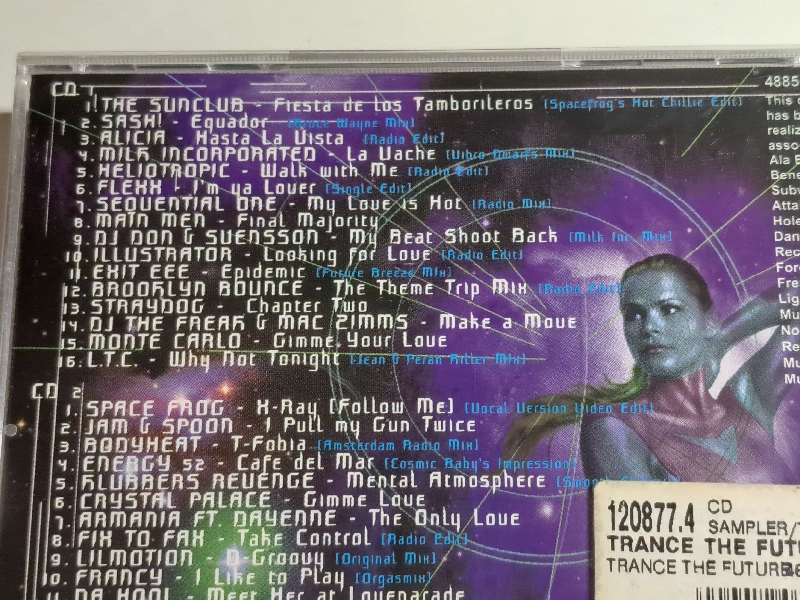 CDs: TRANCE THE FUTURE - Tomorrow's Dance Hits (2CD) – Gebraucht aus Wichtrach von LuckyLuke69 2