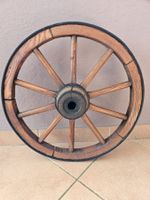 Altes Wagenrad Holz Dekoration Ø 45cm guter Zustand