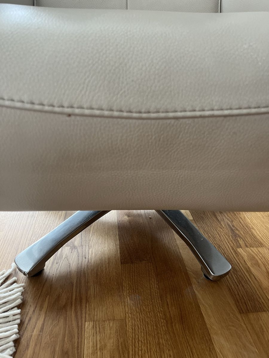 Fauteuils: Relaxsessel Leder creme von Möbel Egger – Défectueux à Buochs par Top34 2